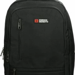 Kopen ⭐ Enrico Benetti Hamburg 62124 Laptoprugzak Met 15" Laptopvak - Zwart ⭐
