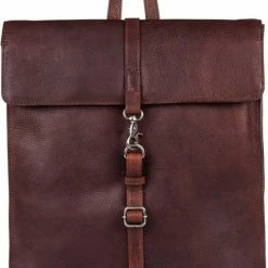 Goedkoop ???? Burkely Antique Avery Unisex Leren Rugzak - Bruin ????
