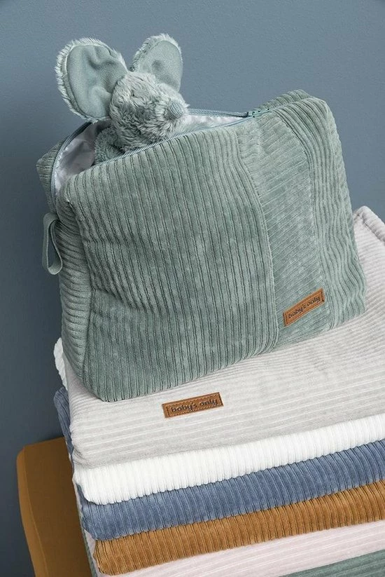 Gloednieuw ???? Baby's Only Baby Toilettas - Luieretui Sense - Vintage Blue - 25x10x20 Cm - Met Ritssluiting ???? 5 Gloednieuw ???? Baby's Only Baby Toilettas - Luieretui Sense - Vintage Blue - 25x10x20 Cm - Met Ritssluiting ???? - Afbeelding 3