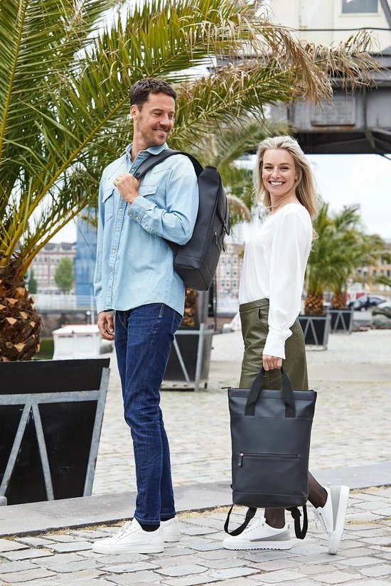 Uitgang ???? Enrico Benetti Bridgetown 46191 Laptoprugzak Met Handvaten En 14" Laptopvak - Blauw ???? 9 Uitgang ???? Enrico Benetti Bridgetown 46191 Laptoprugzak Met Handvaten En 14" Laptopvak - Blauw ???? - Afbeelding 7