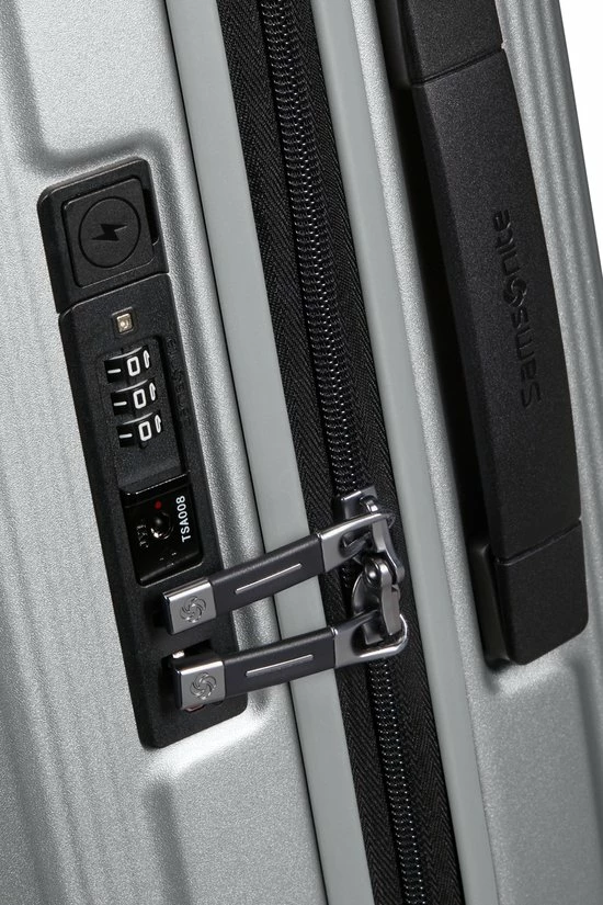 Begroting ???? Samsonite Reiskoffer - Nuon Spinner 55/20 Exp (Handbagage) Matt Silver ???? 9 Begroting ???? Samsonite Reiskoffer - Nuon Spinner 55/20 Exp (Handbagage) Matt Silver ???? - Afbeelding 7
