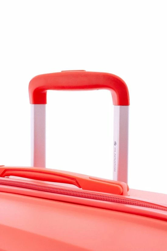 Nieuw ???? Gladiator Guess ???? Handbagage Koffer - 55 Cm - TSA Slot - Coral Rood ???? 4 Nieuw ???? Gladiator Guess ???? Handbagage Koffer - 55 Cm - TSA Slot - Coral Rood ???? - Afbeelding 2