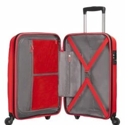 Alternative view of Goedkoopste ???? American Tourister Bon Air Spinner Spinner Reiskoffer (Handbagage) - 31,5 Liter - Magma Red ❤️