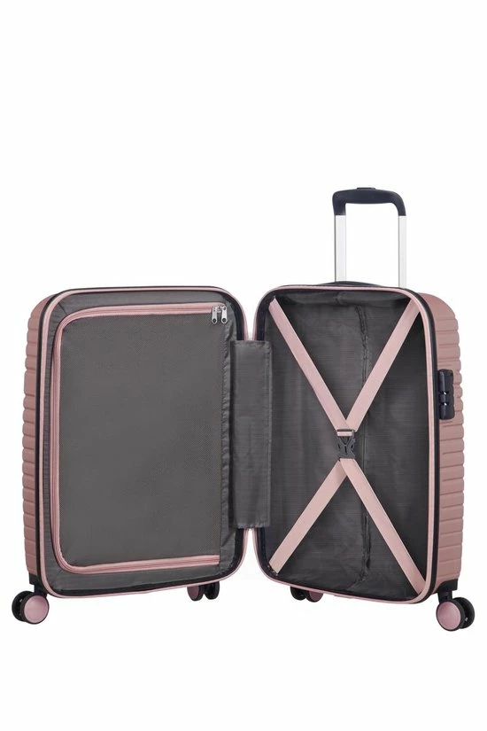 Beste deal ???? American Tourister Aero Racer Spinner Reiskoffer (Handbagage) - 37 Liter - Rose Pink ???? 5 Beste deal ???? American Tourister Aero Racer Spinner Reiskoffer (Handbagage) - 37 Liter - Rose Pink ???? - Afbeelding 3