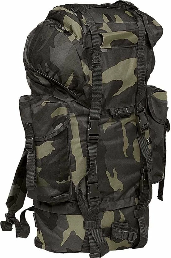 Beste deal ???? Brandit Camp ???? Backpack 8003 - Zwart - One Size ???? 5 Beste deal ???? Brandit Camp ???? Backpack 8003 - Zwart - One Size ???? - Afbeelding 3
