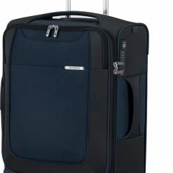 Goedkoop ???? Samsonite Reiskoffer Met Laptopvak - D'Lite Spinner 55/20 Uitbreidbaar (Handbagage) Midnight Blue ???? -Samsonite Winkel 550x835 2